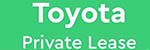 toyota private lease